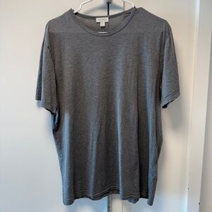 Sunspel Classic T-Shirt – Size M – Charcoal Melange